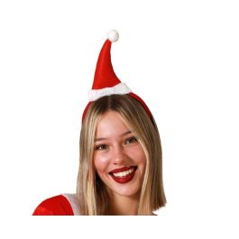 Diadema Gorro Mamá Noel Rojo con Pompón y Pelo Blanco Navideño Precio: 0.49999983. SKU: B19W8NDR4Y