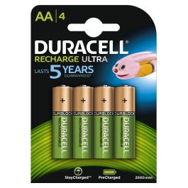 Duracell HR06-P Pack 4 Pilas AA Recargables NiMH 1.2V 2500 mAh Precio: 20.89000023. SKU: S6503032