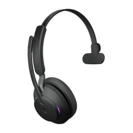 Jabra Evolve2 65 Mono MS + Link 380a Auriculares Inalámbricos Oficina/Centro de Llamadas Bluetooth USB Negro