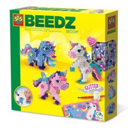 Perlas para planchar - Unicornios - SES CREATIVE - Crea magníficos unicornios en 3D. Precio: 24.50000014. SKU: B1EG357N7T