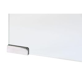 Mesita De Noche Moderno DKD Home Decor Blanco Transparente 40 x 45.5 x 50 cm