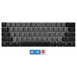 Sharkoon SAC20 S4 SGK50 S4 Teclas ANSI-Layout (US) negras para Teclado SKILLER SGK50 S4 - 61 Piezas con Extractor Precio: 56.6900004. SKU: B1A7W6679H