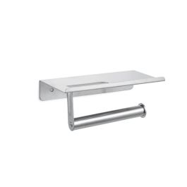 DKD Home Decor Portarrollos Basicos Desmontable Inox Plateado 9.7 x 7.5 x 18 cm