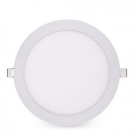 Placa LED Circular Ultrafina 18W 1409Lm 4200K IP25 Aluminio Blanco JL-GP-LZ-3-MW-EP01