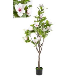 Flores Decorativas Romimex Blanco Magnolia 50 x 160 x 50 cm Precio: 163.4952. SKU: B1FYJKC9PC