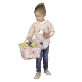 Decuevas Carro Compra Portabebe Koala con Set 12 Frutas para Muñecas hasta 50cm 30x50x62 cm