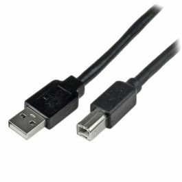 Cable USB A a USB B Startech USB2HAB65AC Negro