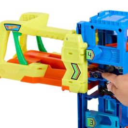 Hot Wheels HKX48 Super Garage Dragon: Gran Pista de Coches con Ataque para Vehículos de Juguete