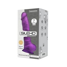 Consolador Realista Silexd Morado Consolador Realista Silexd Morado