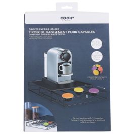 Cook Concept Cajón para Cápsulas Dolce Gusto con Soporte y Almacenamiento para 15 Cápsulas, 21x31x7 cm