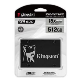 Kingston KC600 512 GB SSD 2.5" SATA III 3D TLC - SKC600/512G Kingston KC600 512 GB SSD 2.5" SATA III 3D TLC - SKC600/512G