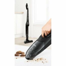 Bosch Aspirador Escoba y de Mano Recargable 20V Batería Li-ion Autonomía 40 min Cepillo AllFloor HighPower Filtro Lavable Negro