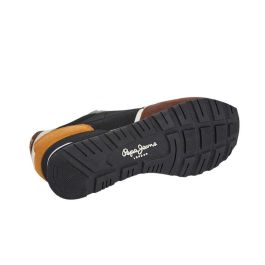 Zapatillas Casual Hombre Pepe Jeans Brit Prints Marrón L