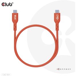 Club3D Kabel USB 2 Typ C PD 240W / 480Mb 1m St/St