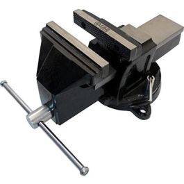 Fartools PRO 111452 ETO 150 Tornillo de banco de hierro fundido con base giratoria, mordaza extraíble 150 mm y apertura 135 mm