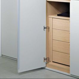 Salice D0L9SNGR Amortiguador Aviòn Smove para Puertas y Muebles - Cierre Suave, Reduce Impacto, Protege Bisagras, Fácil Inst.