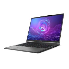 MSI Creator A16 AI+ A3XVGG-239ES Portátil 16" UHD+ Mini LED 120Hz AMD Ryzen AI 9 HX 370 RTX 4070 8GB LPDDR5 1TB NVMe SSD W11 Pro Gris