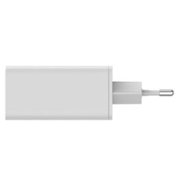 Leotec LECSPH65W3W Cargador de Pared GaN 65W con 2 USB-C y 1 USB-A para Carga Rápida Universal de hasta 3 Dispositivos Leotec LECSPH65W3W Cargador de Pared GaN 65W con 2 USB-C y 1 USB-A para Carga Rápida Universal de hasta 3 Dispositivos