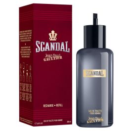 Jean Paul Gaultier SCANDAL POUR HOMME Eau de Toilette Recarga Rellenable Ecológica Sostenible Oriental Amaderada Hombre 200 ml Jean Paul Gaultier SCANDAL POUR HOMME Eau de Toilette Recarga Rellenable Ecológica Sostenible Oriental Amaderada Hombre 200 ml