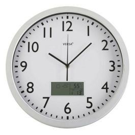 Reloj de Pared Versa 18560239 Blanco Plástico Minimalista 4 x 35 x 35 cm
