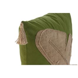 Cojin Boho DKD Home Decor Verde Natural 5 x 45 x 45 cm