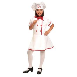 My Other Me Disfraz infantil Lady Chef para niña, traje de cocinera, ideal para fiestas y Carnaval, Talla 3-4 años, 100% Poliéster
