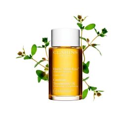 Clarins ACEITE "ANTI-EAU" Línea y Firmeza, Hidratante Corporal Remodelador Anticelulítico, 100 ml [C0804F]