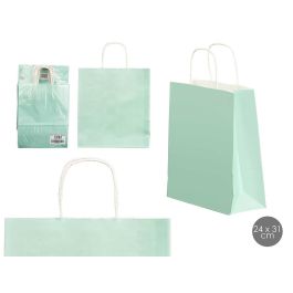 Bolsa Papel Verde Menta Peq 24X31Cm Pincello (150 Unidades) Precio: 58.49999947. SKU: B14M5489Y3