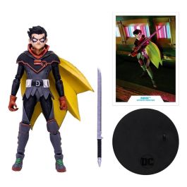 Mcfarlane toys DC Multiverse Robin Figura Articulada con Accesorios, 18 cm