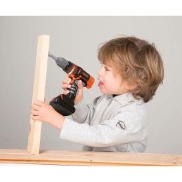 Black & Decker Taladro Electrónico de Juguete para Niños +3 Años con 3 Brocas Intercambiables, 2 Velocidades y Agarre Suave Black & Decker Taladro Electrónico de Juguete para Niños +3 Años con 3 Brocas Intercambiables, 2 Velocidades y Agarre Suave