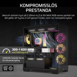 CORSAIR CO-9051035-WW COR1734308765988 Kit de Refrigeración PC iCUE LINK RX140 RGB Max Ventilador Individual