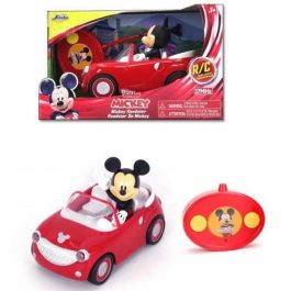 Coche radio control mickey roadster 27 mhz ¡gira sobre si mismo! (figura no extraible) 19 cm Coche radio control mickey roadster 27 mhz ¡gira sobre si mismo! (figura no extraible) 19 cm