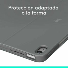 Funda para Tablet Logitech 920-012614 Gris Qwerty Español Funda para Tablet Logitech 920-012614 Gris Qwerty Español