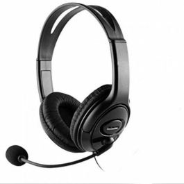 Auriculares con Micrófono CoolBox Negro Precio: 21.49999995. SKU: S0228330