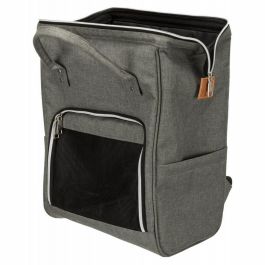 Trixie 28840 Bolsa de lona para mascotas Gris 32x42x22 cm para perros pequeños