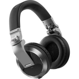 Pioneer DJ HDJ-X7-S PIO4573201240989 Auriculares DJ Profesionales con Cable Plateados Resistentes a la Intemperie