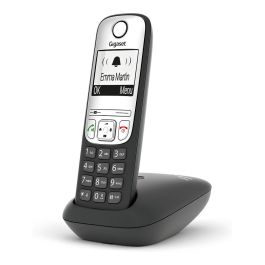 Gigaset A690 Teléfono Inalámbrico Analógico DECT Negro Manos Libres con Directorio de hasta 100 Entradas