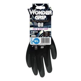 Wonder Grip Guante Nailon Spandex, Palma Doble Recubrimiento Nitrilo, Agarre Superior en Mojado/Aceite, Resistente a la Abrasión, Talla 7 Wonder Grip Guante Nailon Spandex, Palma Doble Recubrimiento Nitrilo, Agarre Superior en Mojado/Aceite, Resistente a la Abrasión, Talla 7