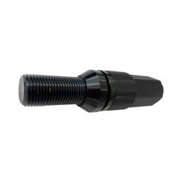 Omp OMPS09971401 Juego 20 Tornillos Rueda Aluminio Negro M14x1.25 Llave 17-19 Largo 28mm con Protector