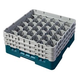 CAMBRO - 30S638-414 - Cesta de lavado 30 comp. 3 alturas - 7,84 cm Ø máx. - alt. máx. 17,6 cm - 50 x 50 x 22,5 cm - Cerceta CAMBRO - 30S638-414 - Cesta de lavado 30 comp. 3 alturas - 7,84 cm Ø máx. - alt. máx. 17,6 cm - 50 x 50 x 22,5 cm - Cerceta Precio: 77.50000027. SKU: B16BLKZ7JS
