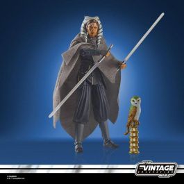 HASBRO Figura Ahsoka Tano and Grogu Vintage Collection Star Wars 10cm Articulada con Accesorios