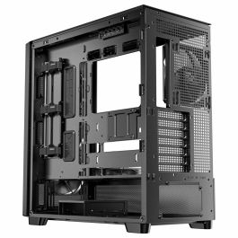 ANTEC FLUX SE Midi Tower para PC, Negro y Madera