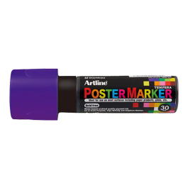 Artline EPP-30 Rotulador Poster Marker Punta Rectangular 30 mm Color Violeta