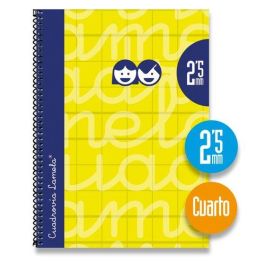 Lamela Bloc Tapa Forrada 4º 80H Cuadrovia 2,5 Mm Amarillo 5 unidades Precio: 21.49999995. SKU: B1HL3JH5KL
