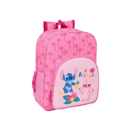 Mochila Escolar Lilo & Stitch Chill Rosa 32 x 38 x 12 cm Precio: 29.49999965. SKU: B16DCJBHMB