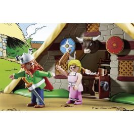 Playmobil Astérix Cabaña de Abraracúrcix - Set de Construcción para Niños 5+ Años
