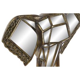 Decoracion Pared Glam DKD Home Decor Dorado 11 x 38 x 41 cm