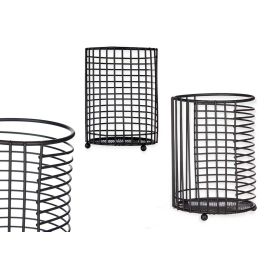 Portautensilios Kinvara Metal Negro 11.3x16x11.3 cm (6 Unidades) Precio: 19.49999942. SKU: B1AG7V6NV6