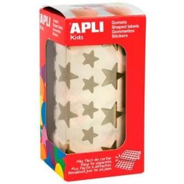 Apli Gomets Estrella 12,5 mm Y 19,5 mm Rollo Oro Metalizado Adhesivo Permanente 2.360 Unidades Precio: 5.50000055. SKU: B19RK9M9JX