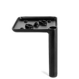 Q&Q Pata Metálica Modelo Troya para Sofás y Muebles de Metal, Acabado Negro Mate, Alturas 120mm, 180mm, 250mm Precio: 2.8900003. SKU: B1GQK2NHEY